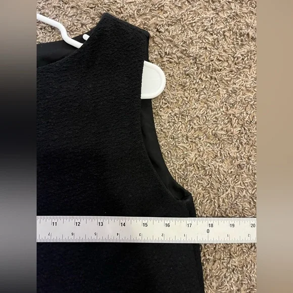 Eileen Fisher Tank Dress Black Minimalist Basic Sleeveless Sz SP - Picture 7 of 8
